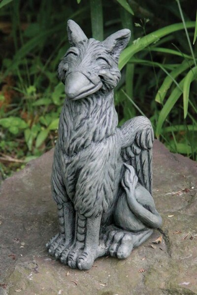 Little Griffin Chirp Garden Statue